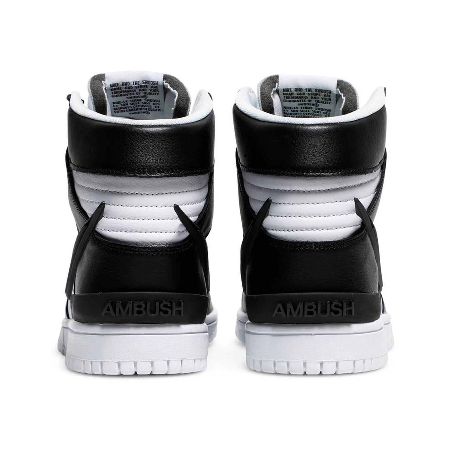 Nike x AMBUSH Dunk High 'Black White'