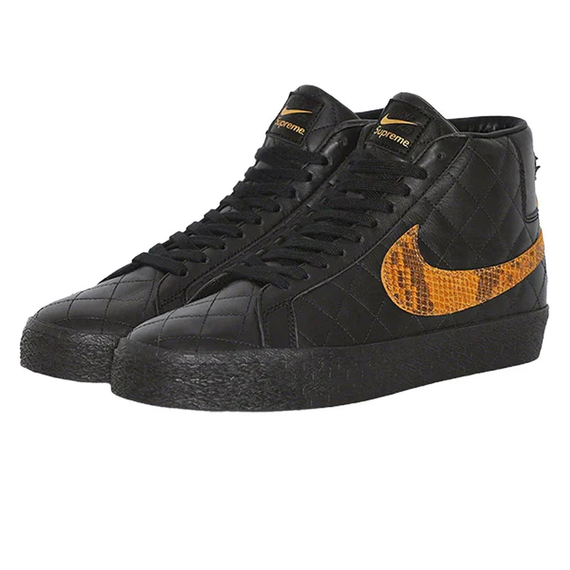 Nike x Supreme Blazer Mid QS 'Black Snakeskin'