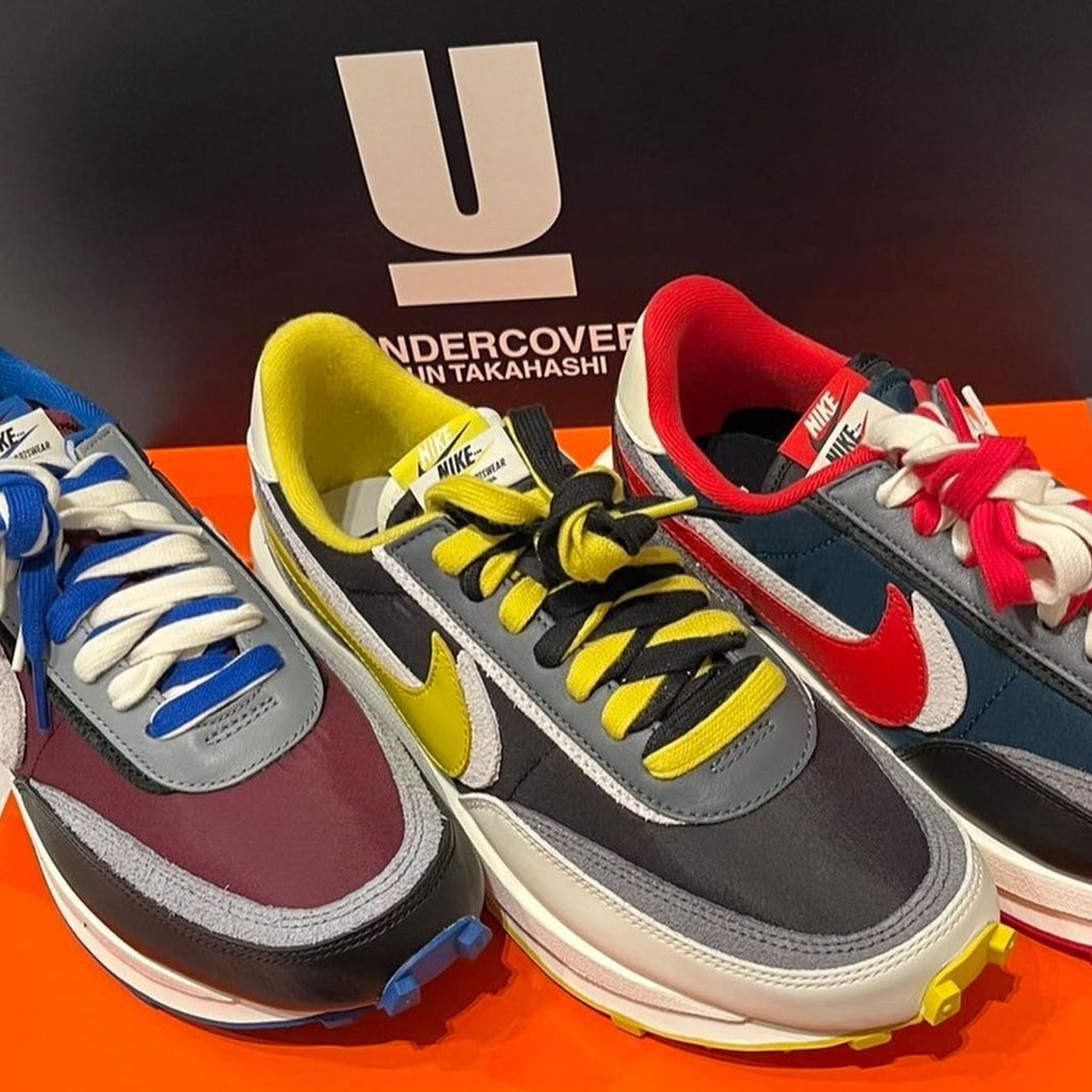 Nike LD Waffle x Sacai x Undercover 'Midnight Spruce University Red'